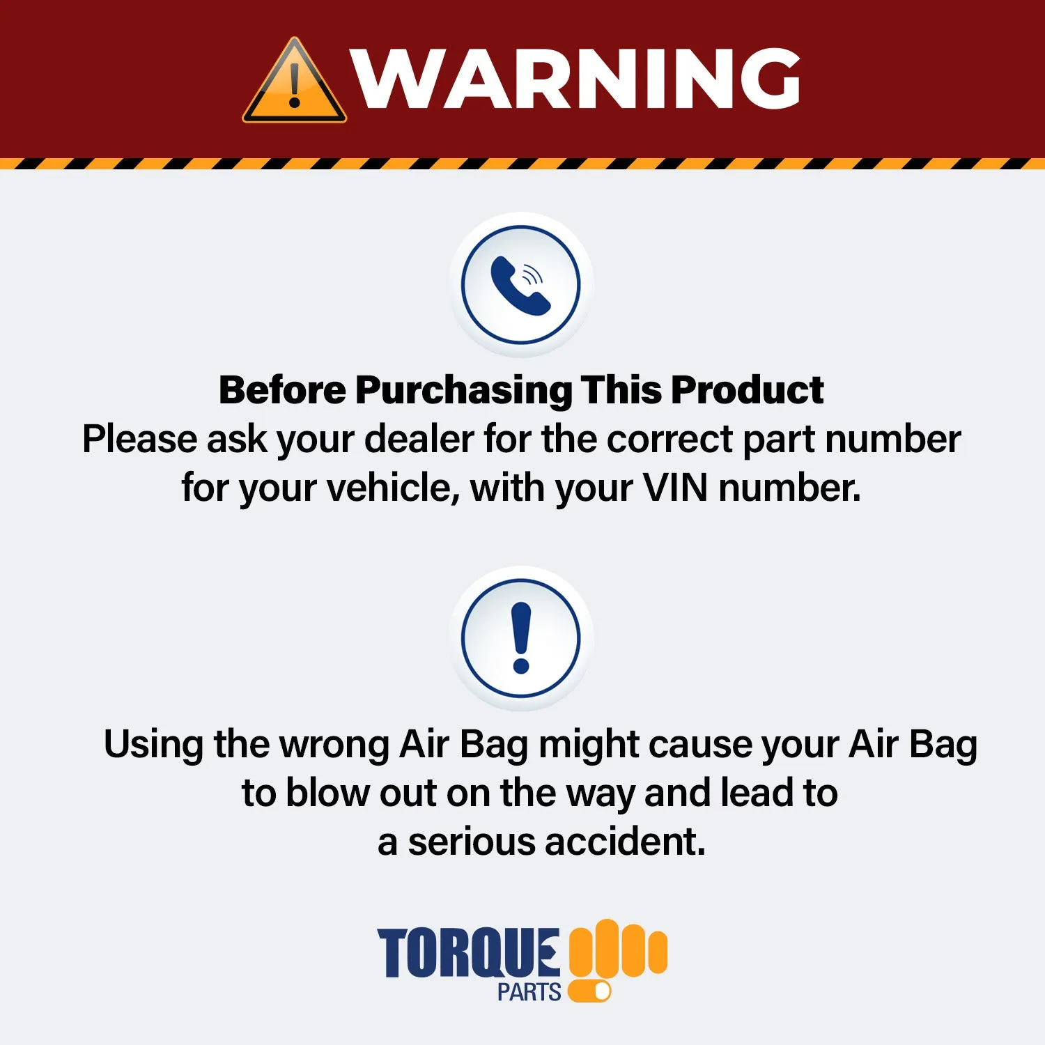 2 pack of TORQUE Air Spring Bag for Volvo Trucks (Replaces Firestone 9296, Volvo 8061151, 8169869, Firestone W01-358-9296, Goodyear 1R12-400, 1S12-022) (2 x TR9296)