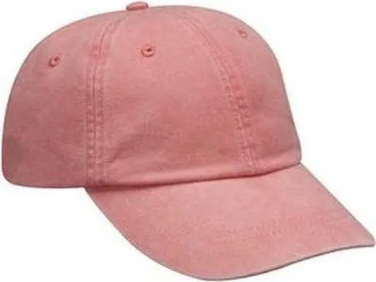 Adams AD969 Optimum Pigment Dyed-Cap - Coral
