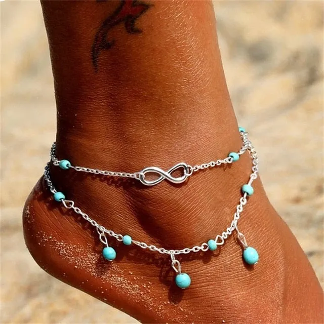 Ankle Chain Pineapple Jewelry Foot Fashion Style Anklets for Women