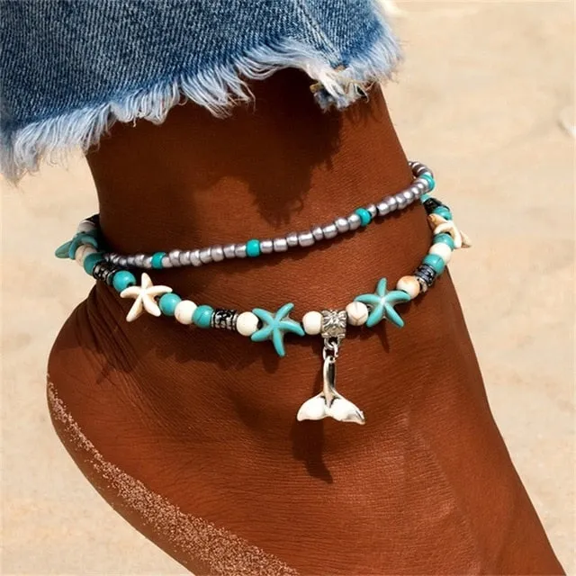 Ankle Chain Pineapple Jewelry Foot Fashion Style Anklets for Women