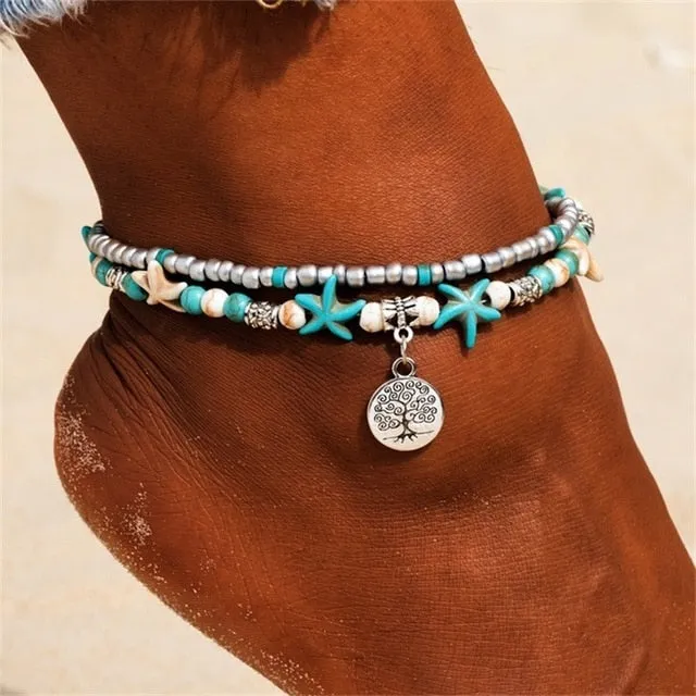 Ankle Chain Pineapple Jewelry Foot Fashion Style Anklets for Women