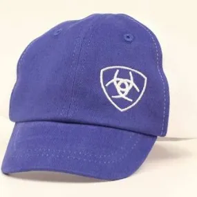 ARIAT INFANT LOGO BLUE WHITE HAT