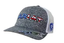 ARIAT MENS USA GREY HAT