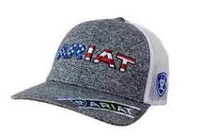 ARIAT MENS USA GREY HAT