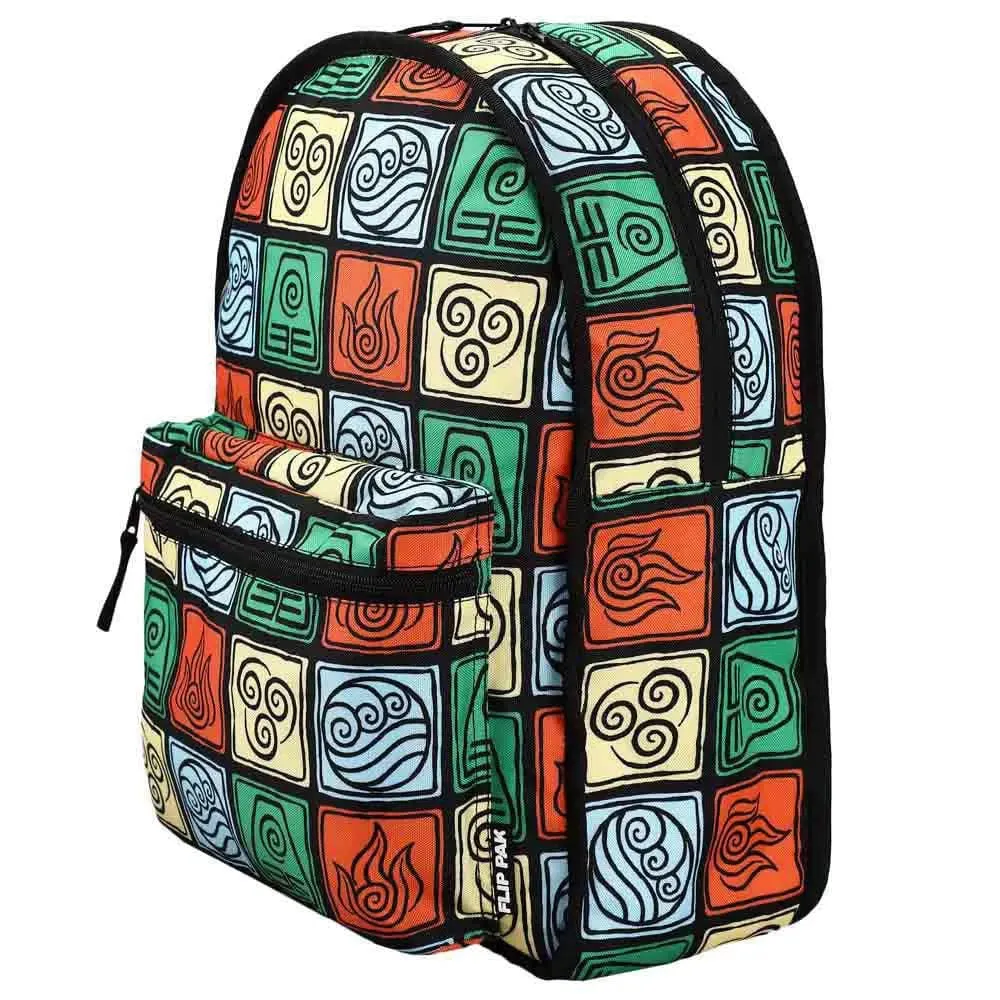 Avatar: The Last Airbender - Appa & Momo Reversible 3D Backpack - Bioworld