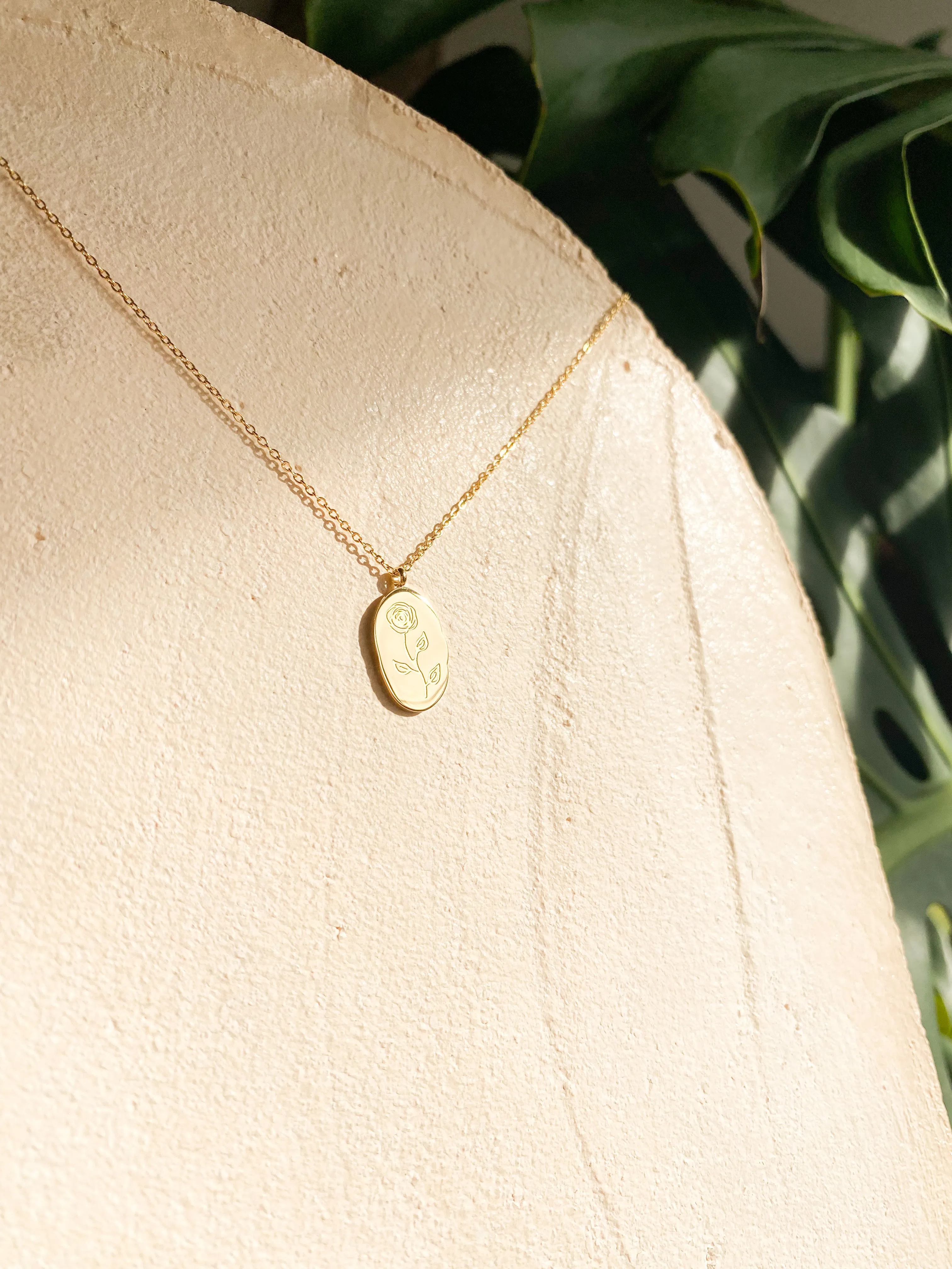 Birth Flower Necklaces