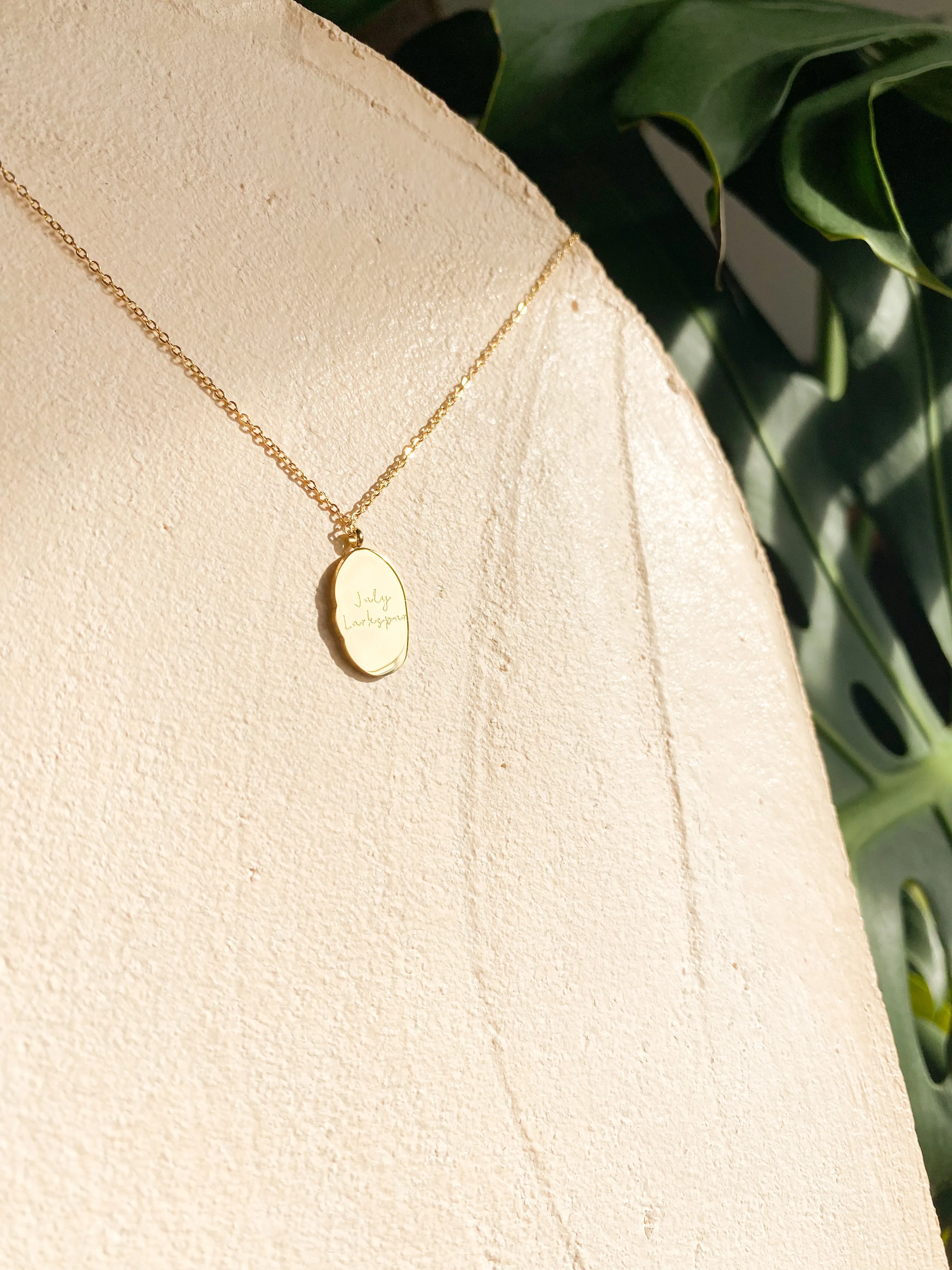 Birth Flower Necklaces