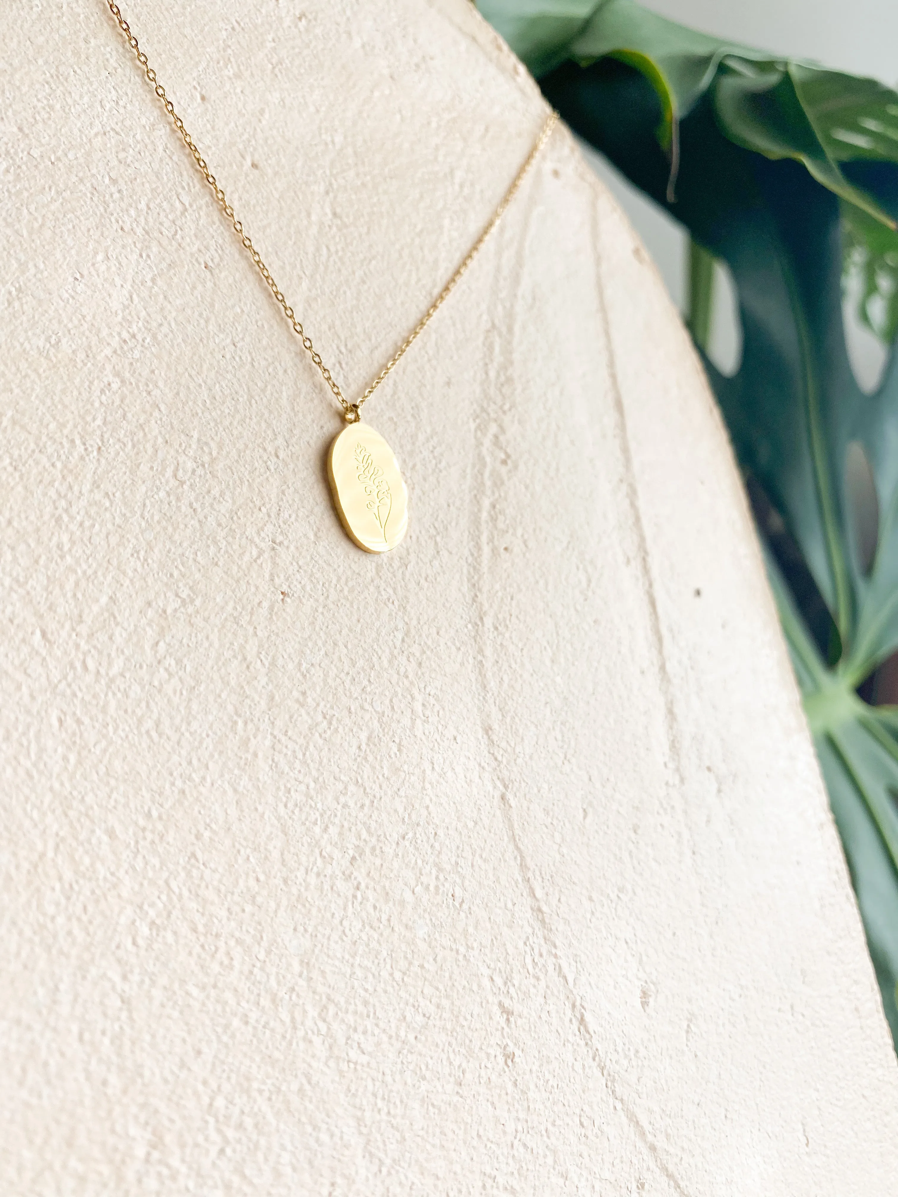 Birth Flower Necklaces