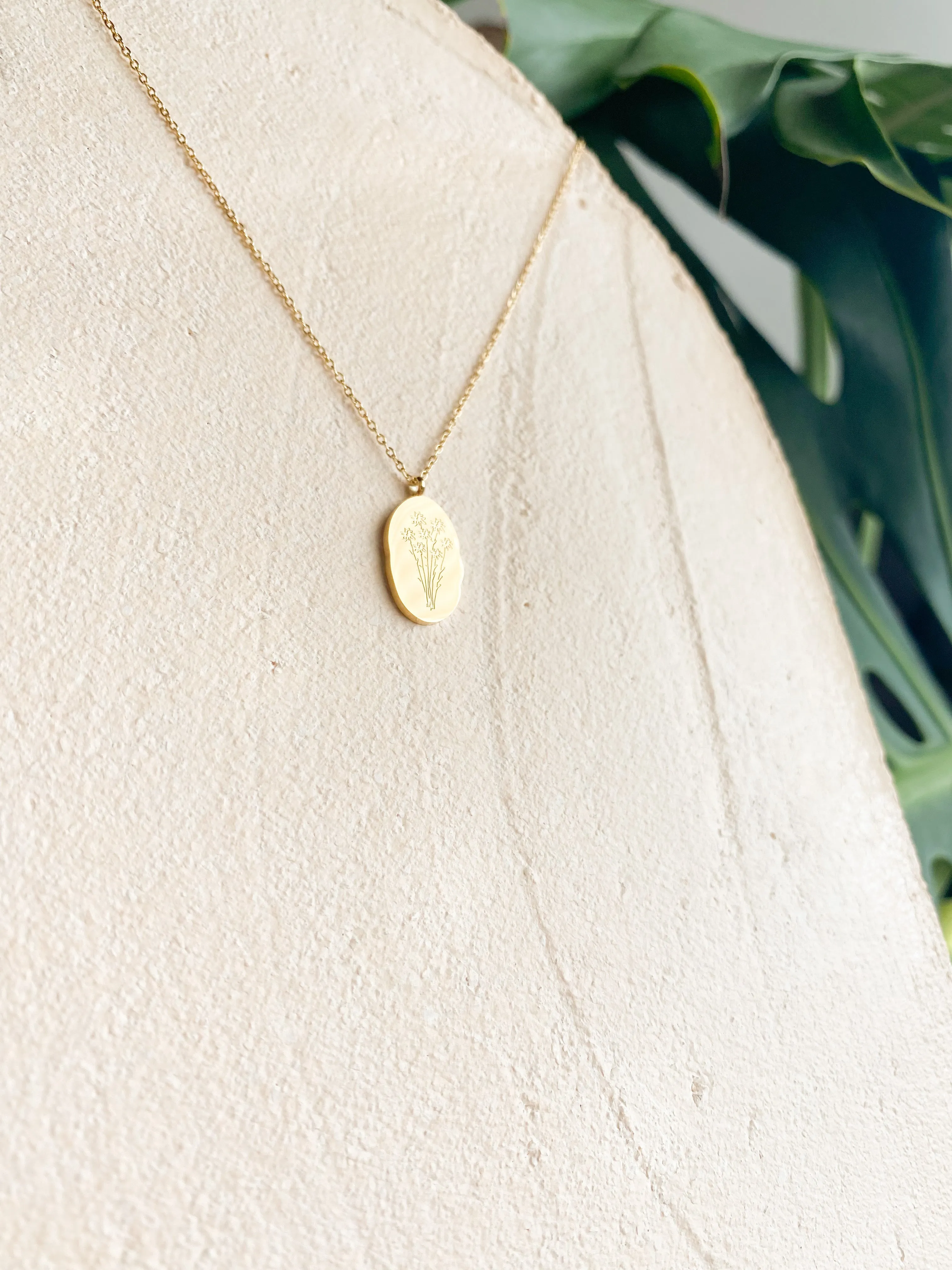 Birth Flower Necklaces