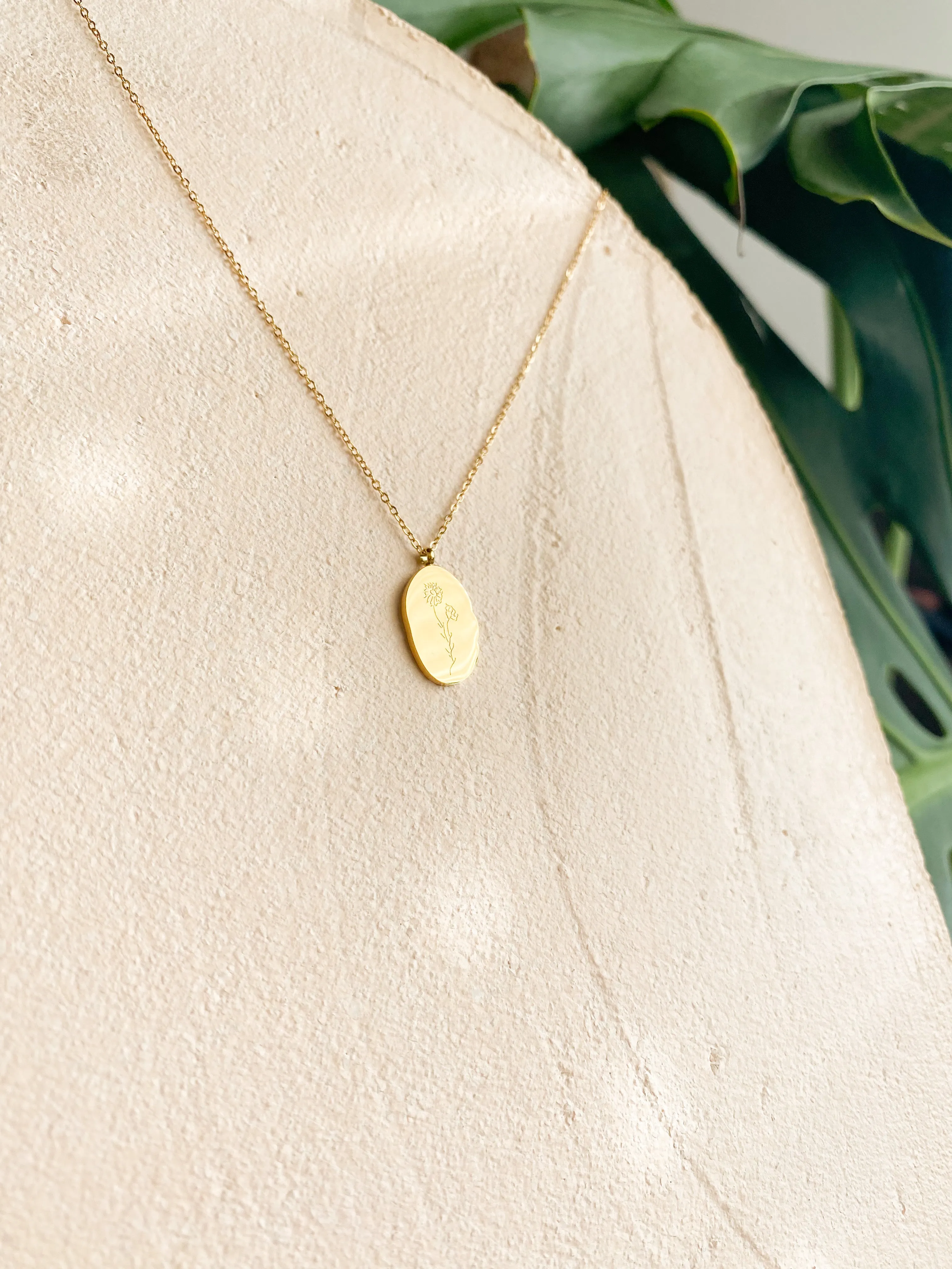 Birth Flower Necklaces