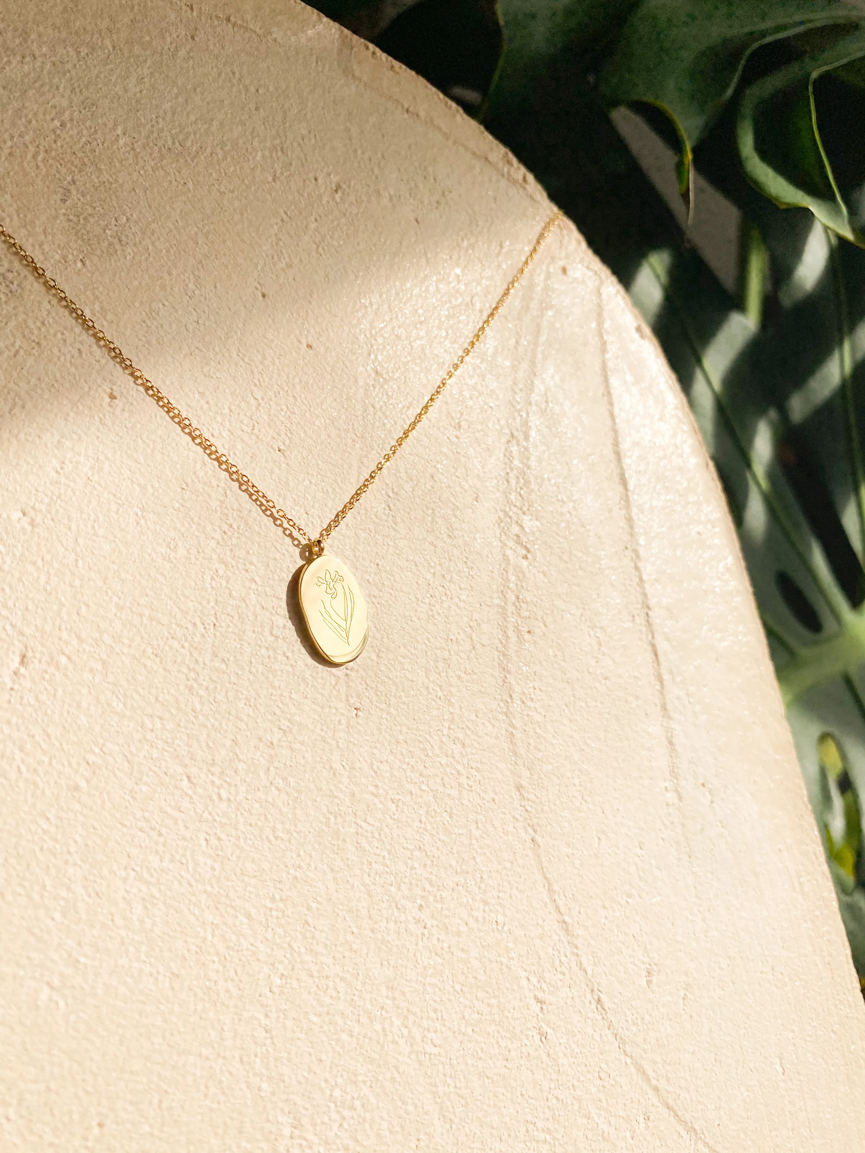 Birth Flower Necklaces