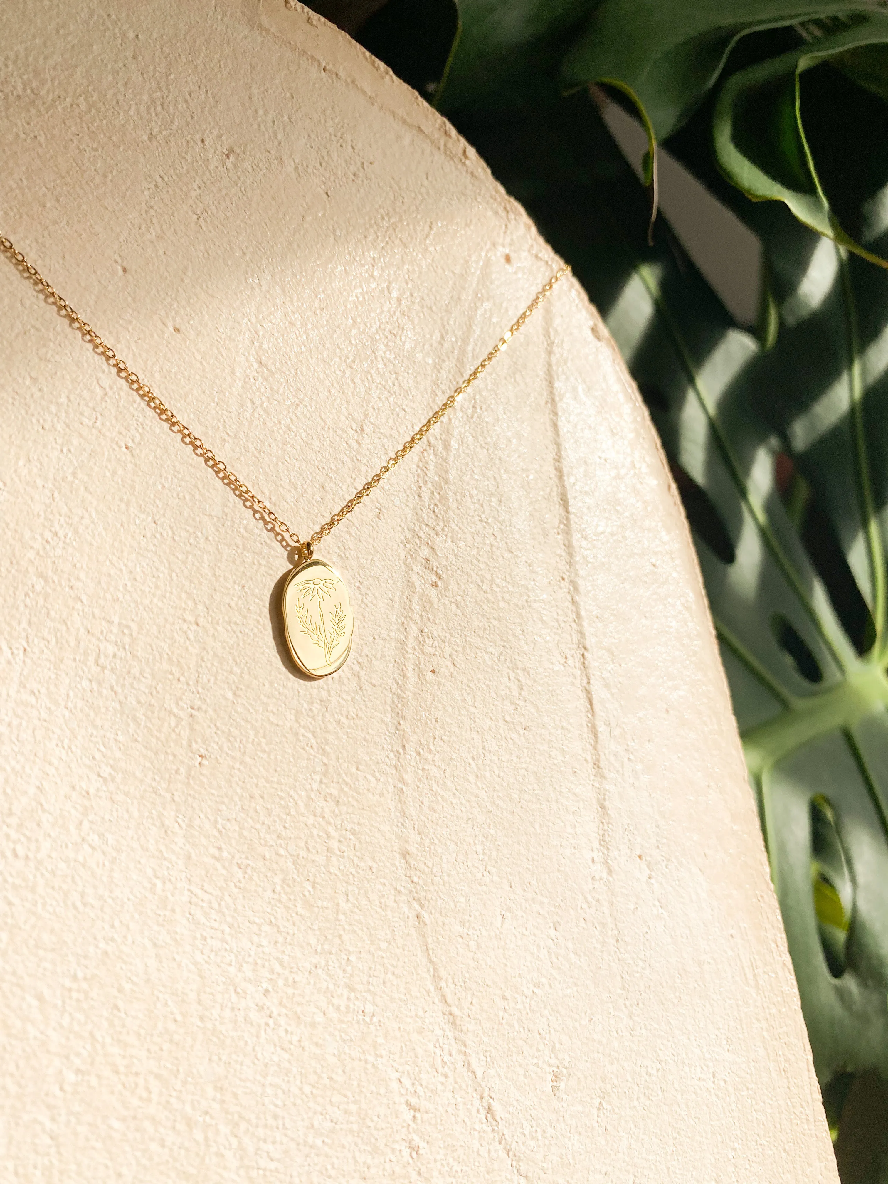Birth Flower Necklaces