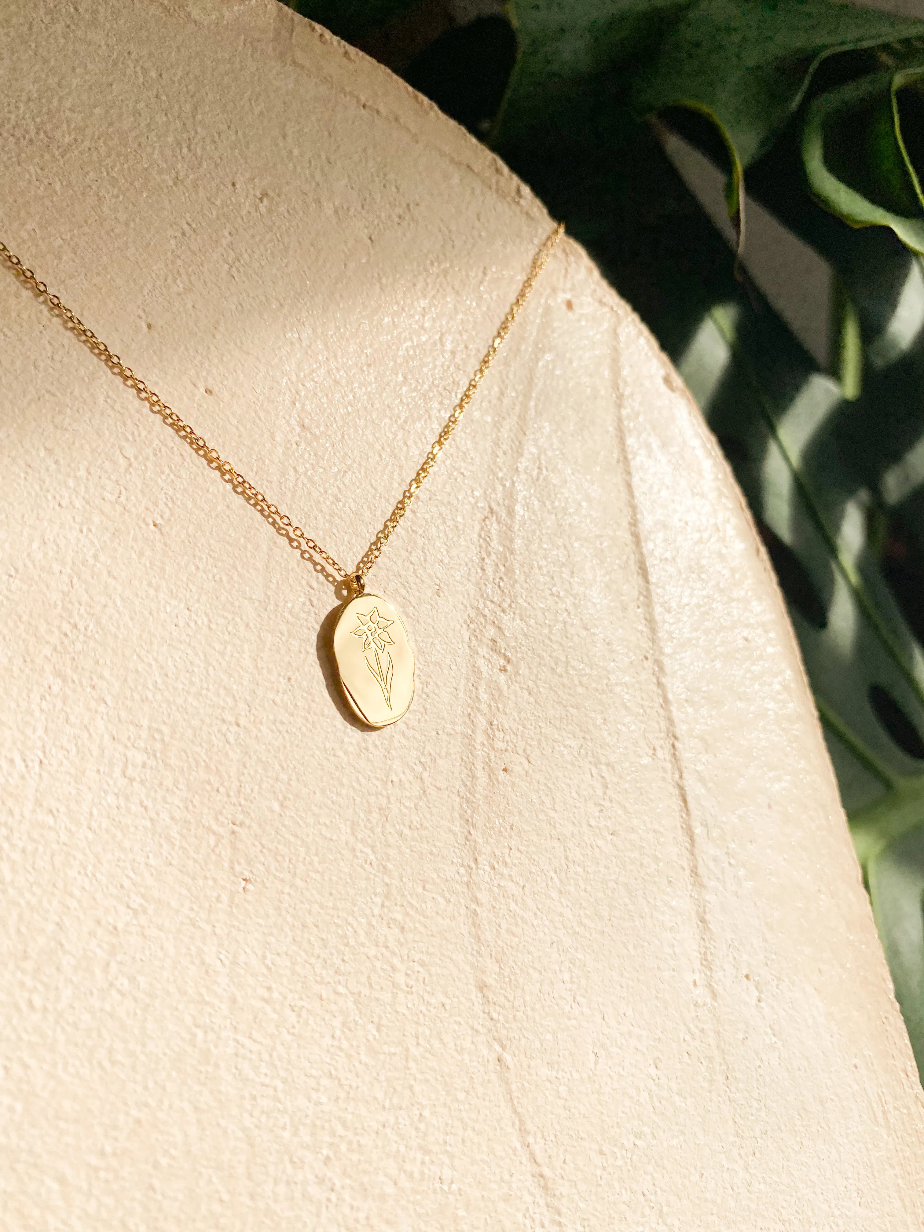 Birth Flower Necklaces