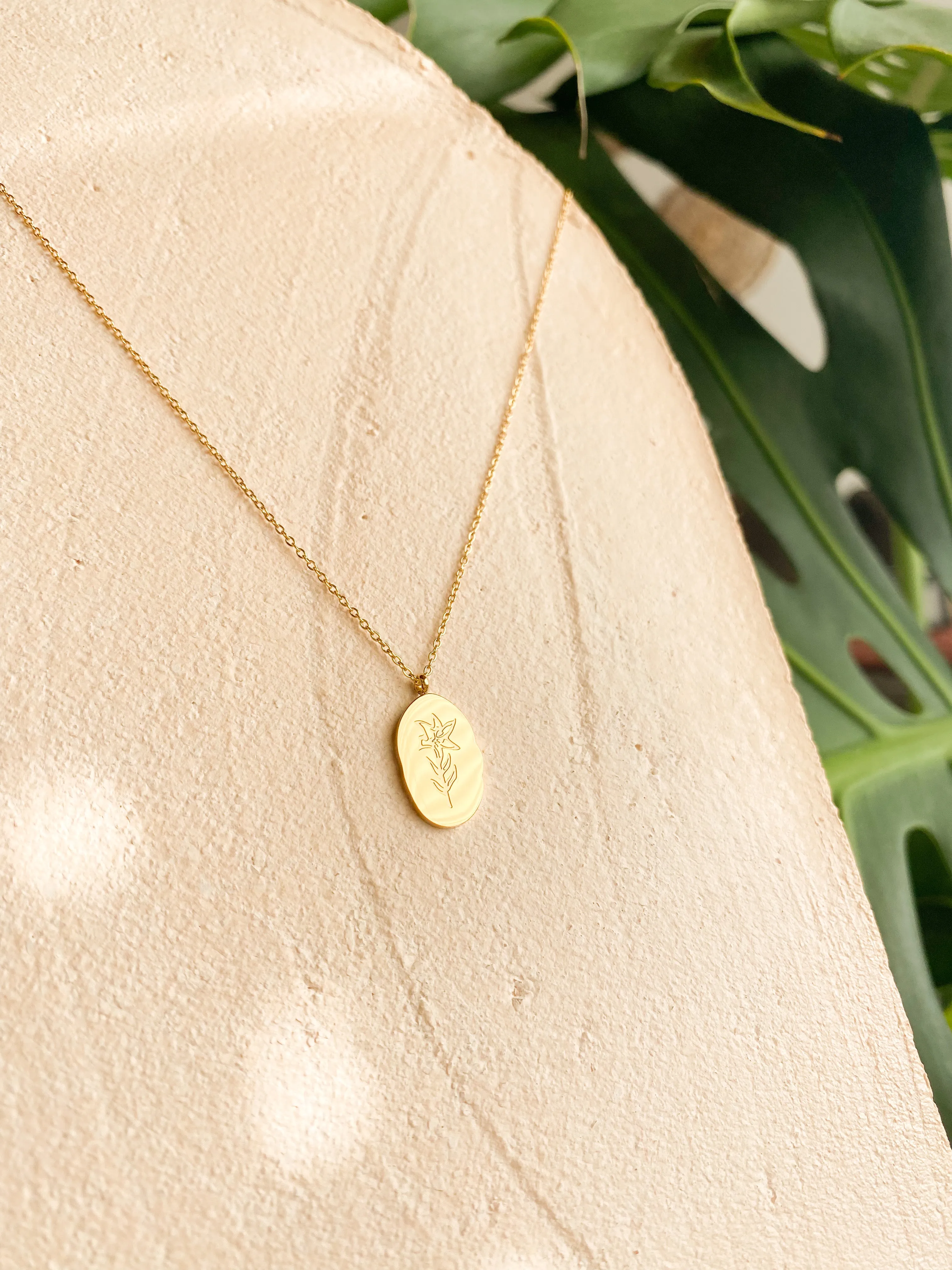 Birth Flower Necklaces
