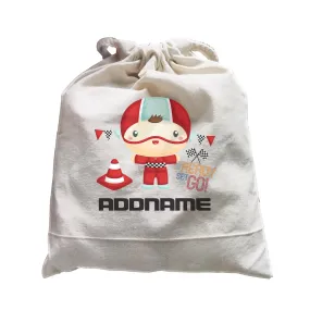 Birthday Cars Race Racer Boy Ready Set Go Addname Satchel