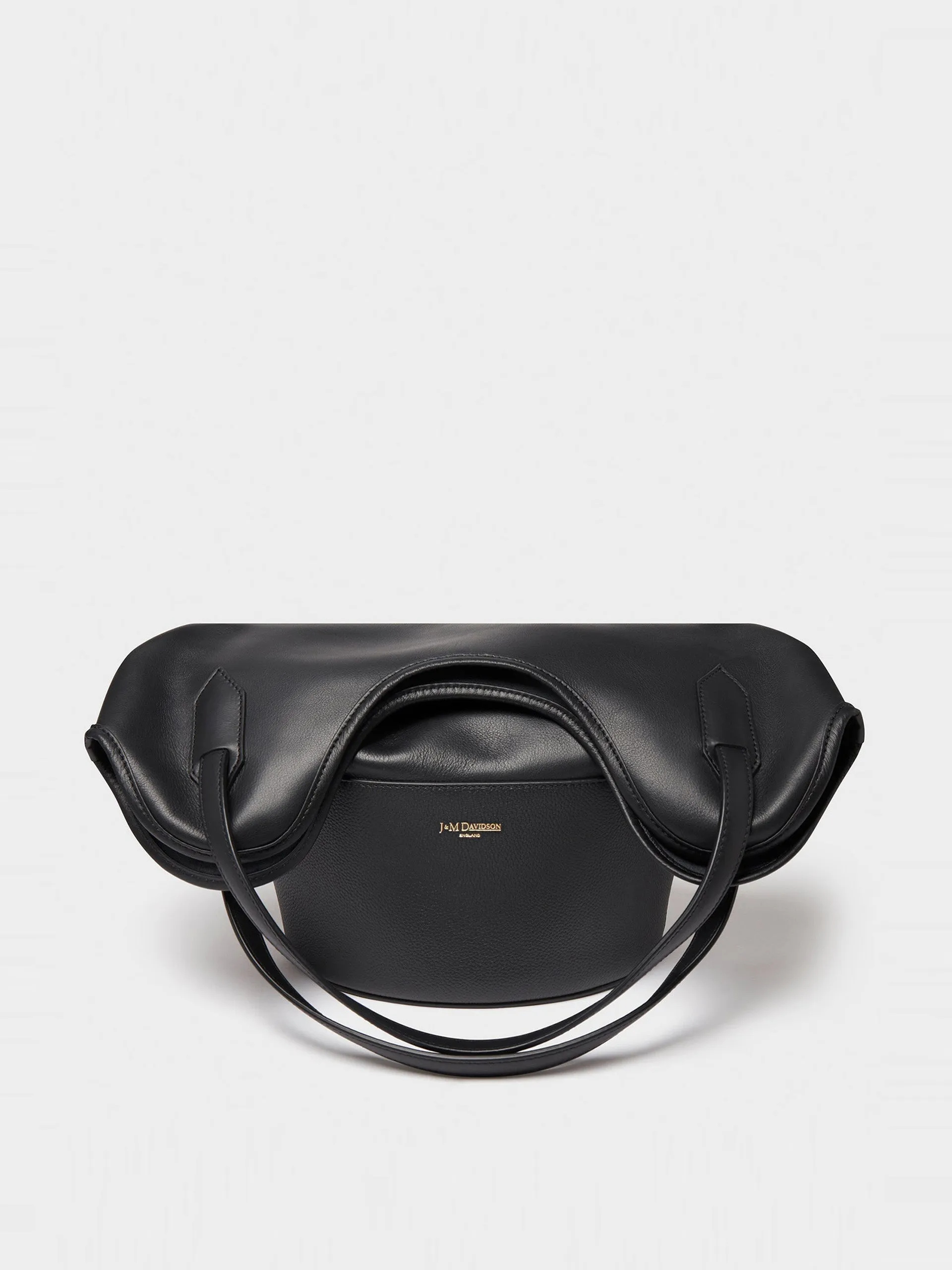 Black Small Ray Bucket bag