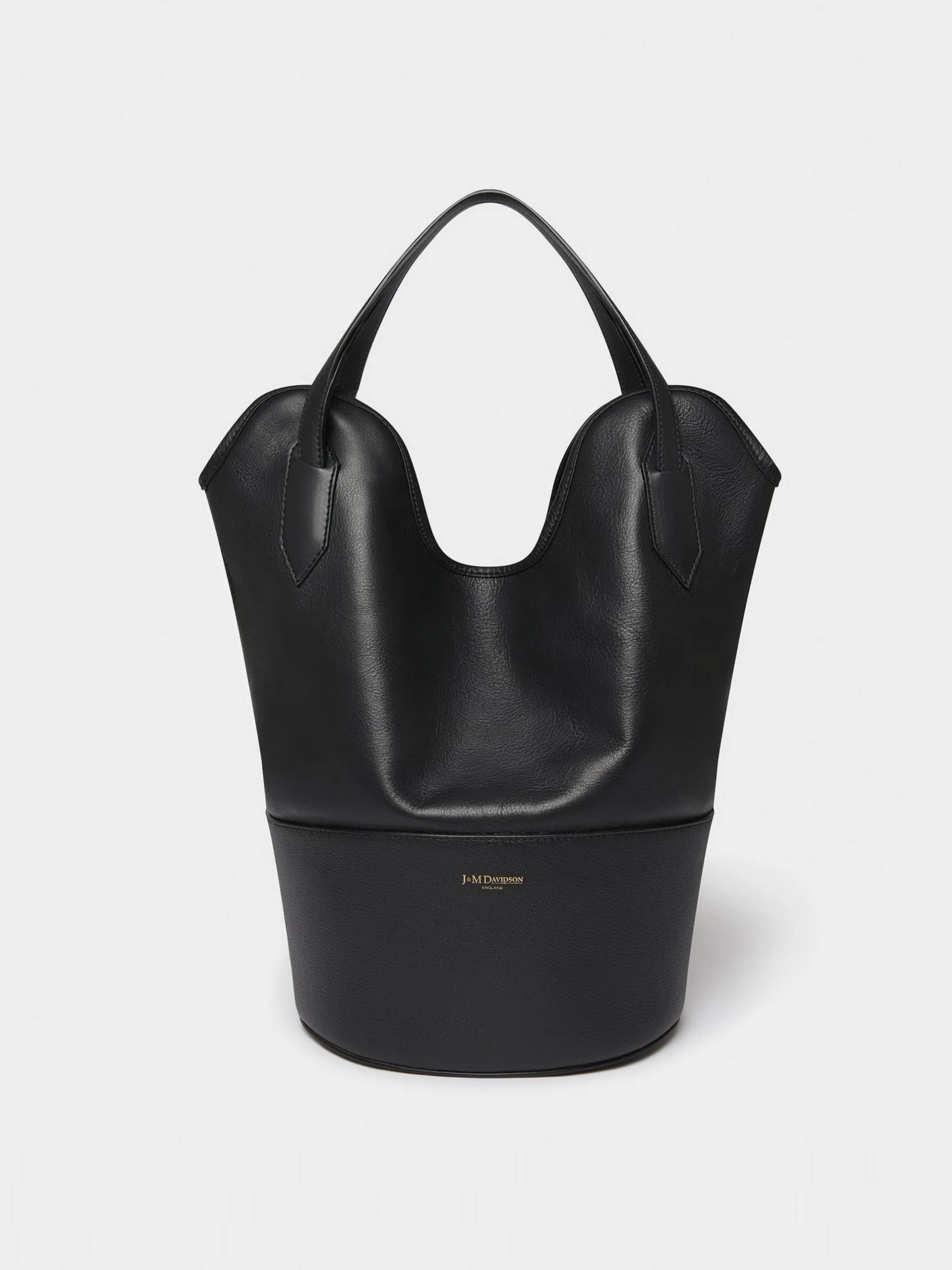 Black Small Ray Bucket bag