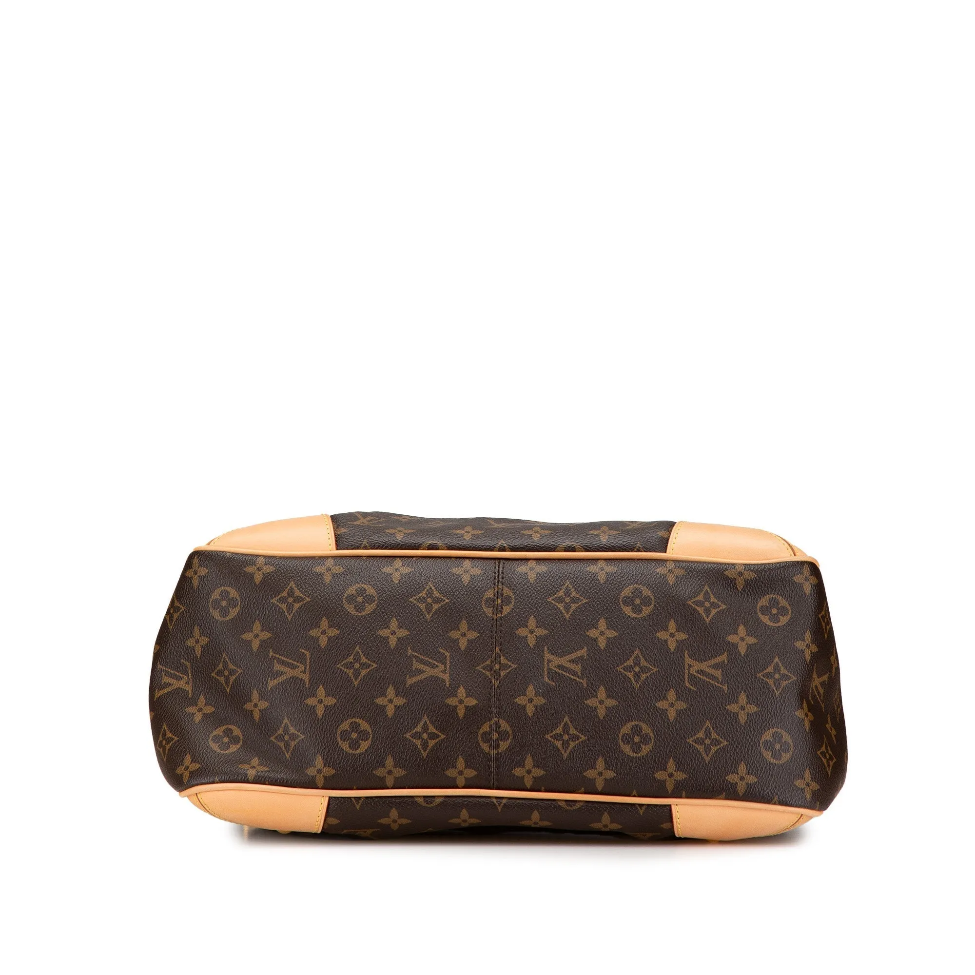 Brown Louis Vuitton Monogram Estrela MM Satchel