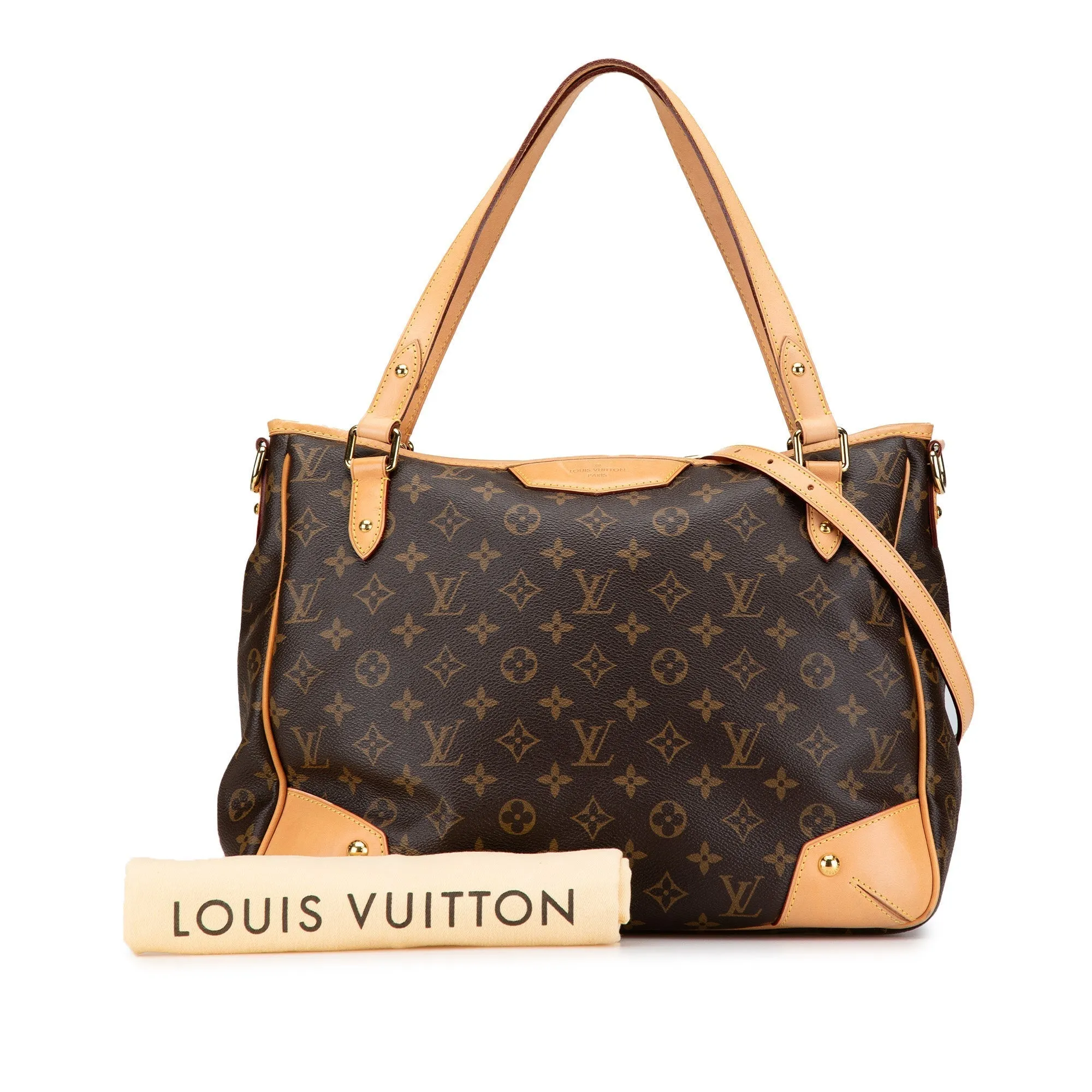 Brown Louis Vuitton Monogram Estrela MM Satchel