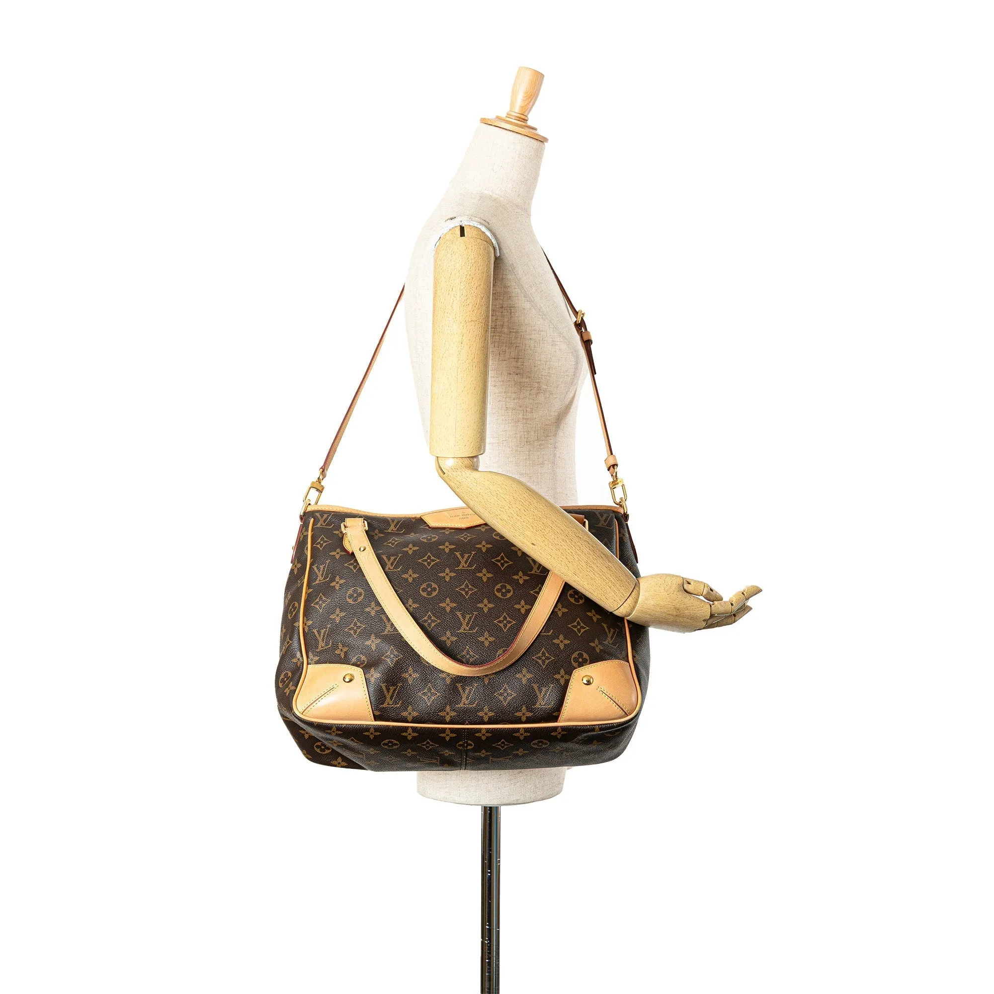 Brown Louis Vuitton Monogram Estrela MM Satchel