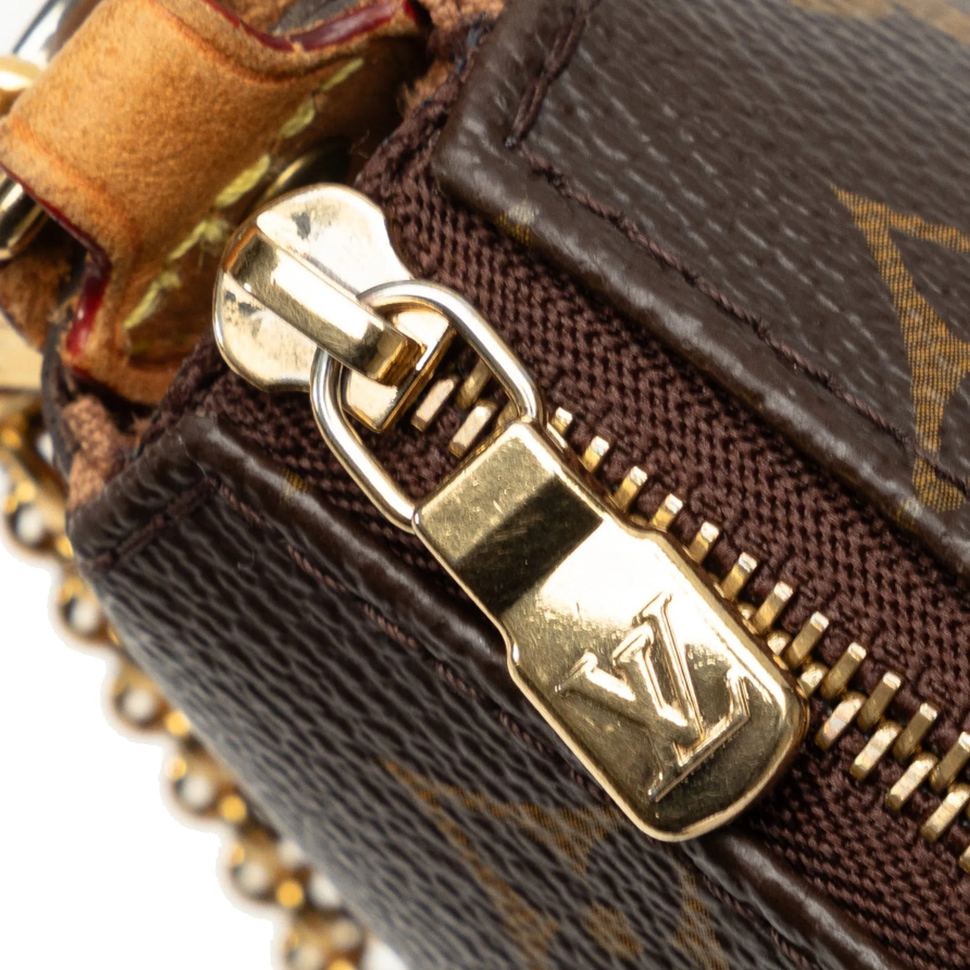Brown Louis Vuitton Monogram Eva Satchel