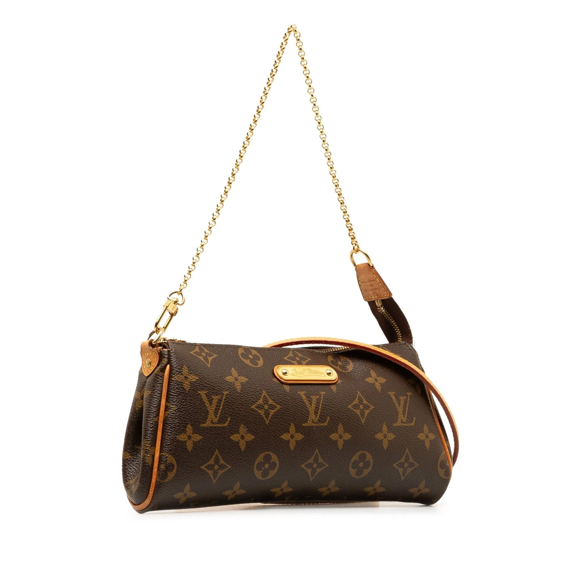 Brown Louis Vuitton Monogram Eva Satchel