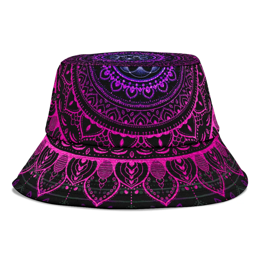 Cameron Gray | Neon Mandala | Bucket Hat