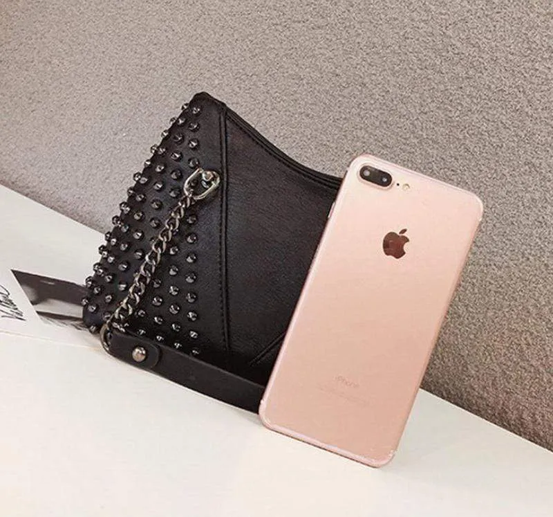 Chained Rivet Gothic Bag - BF