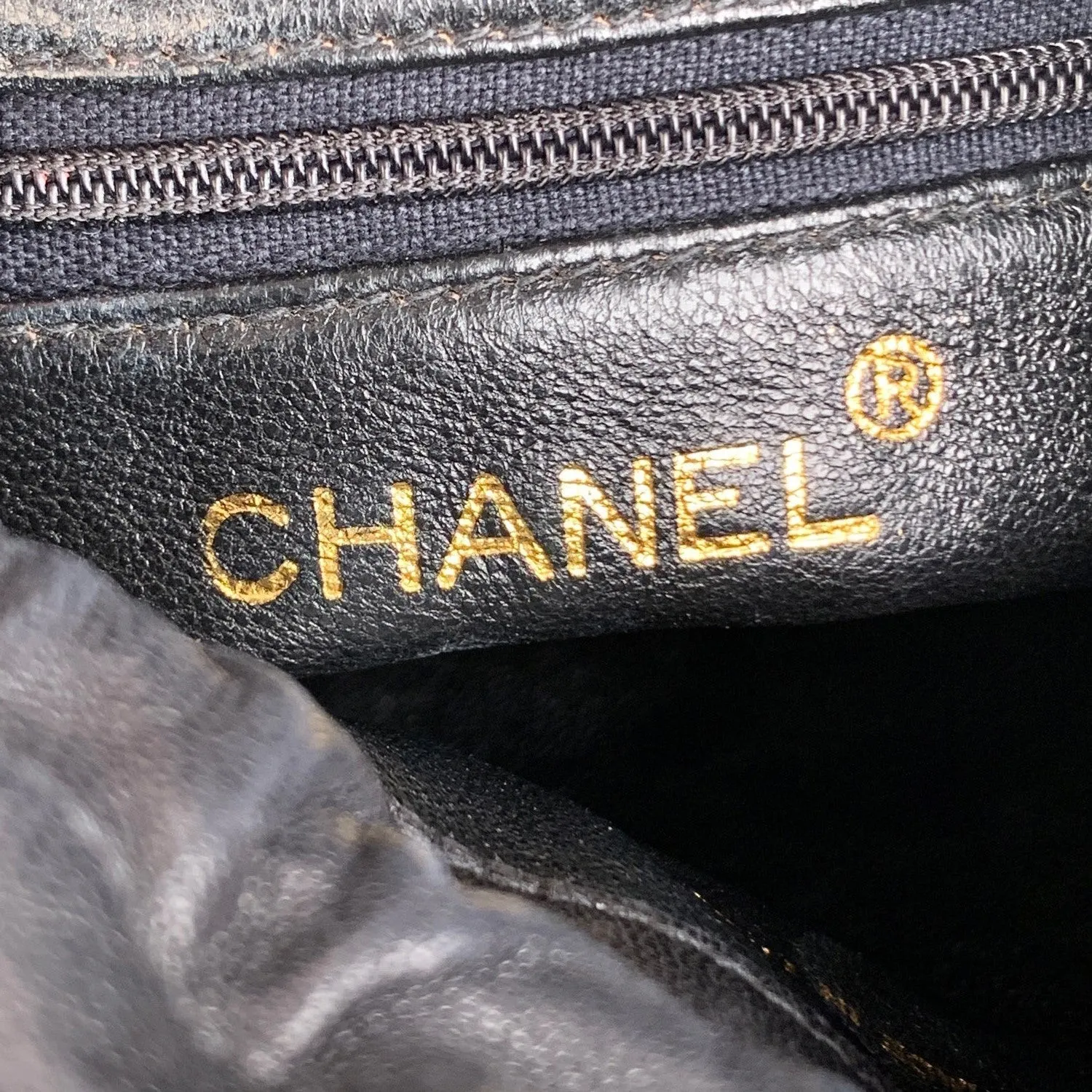 CHANEL Bags Errita 1989 Black Quilted Leather Small Bucket Shoulder Bag