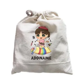 Children's Day Gift Series Artist Little Girl Addname  Satchel