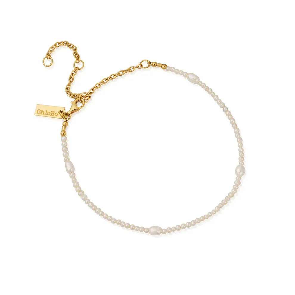 CHLOBO Tale Of Tide Anklet Gold Plated