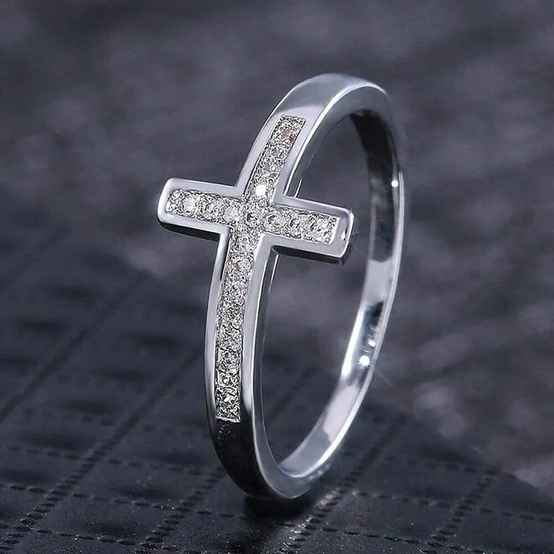 Christian Ring <br> Diamond