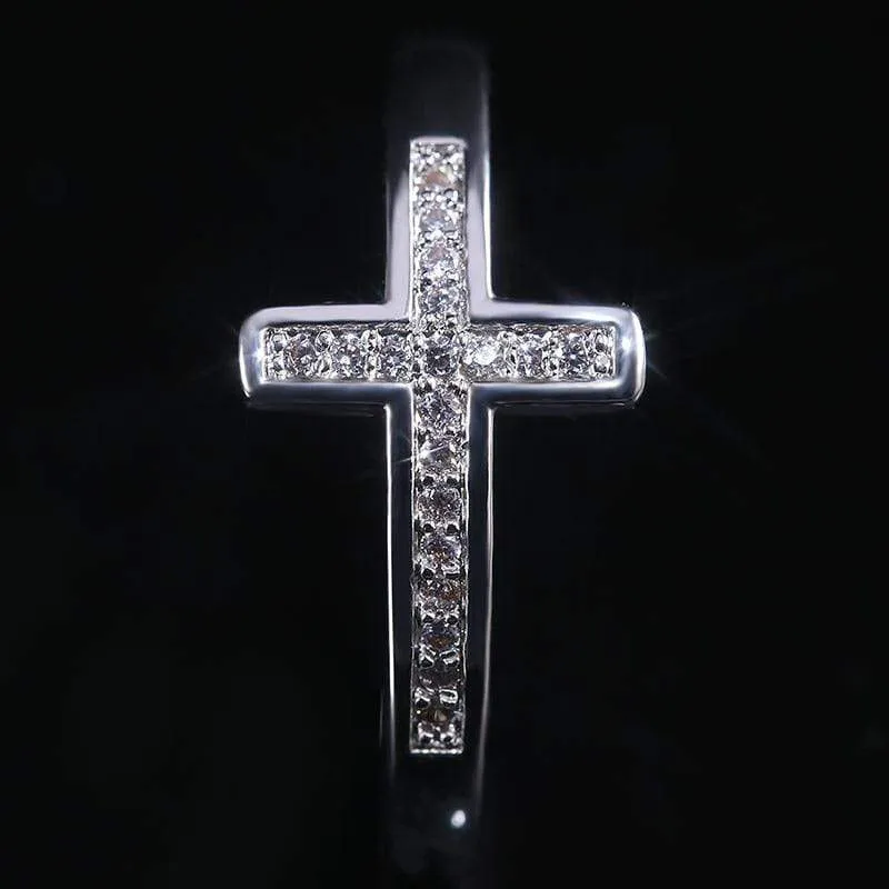 Christian Ring <br> Diamond