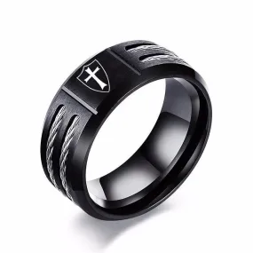 Christian Ring <br> Knights Templar Cross