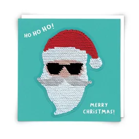 Christmas Card - Cool Santa