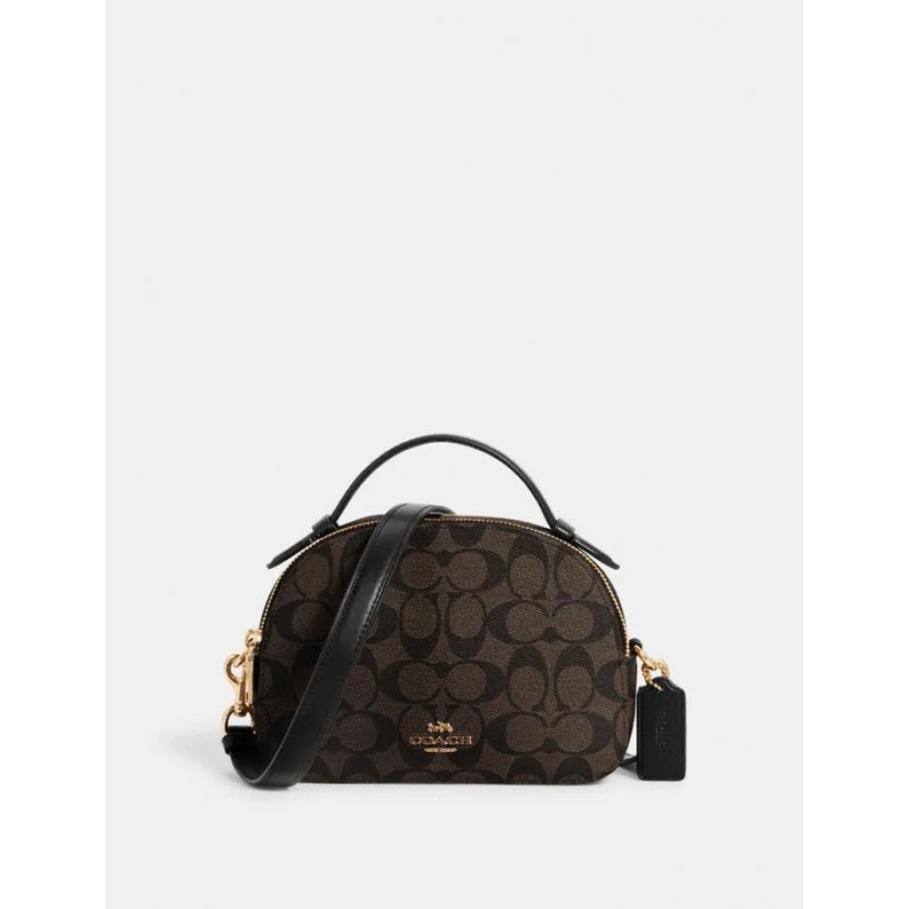 COACH Serena Satchel In Signature Canvas