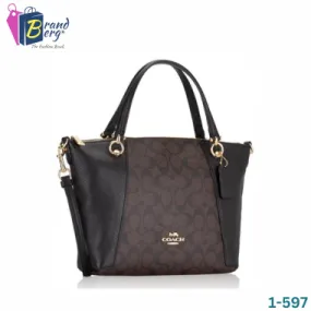 C.O.A.C.H.Kacey Satchel In Signature Canvas HANDBAG