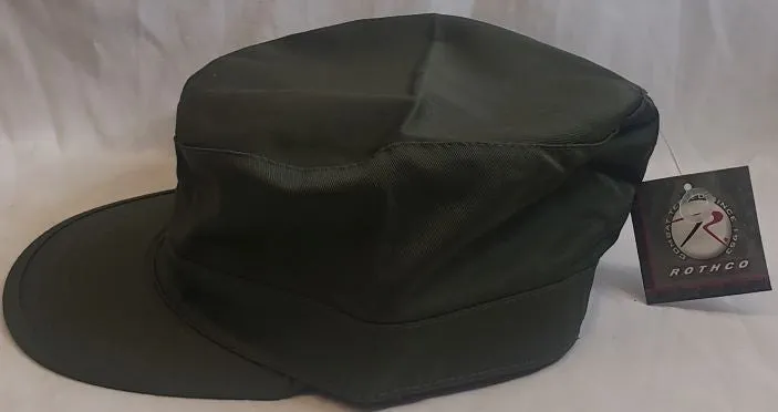 Combat Fitted Cotton Cap -- Green