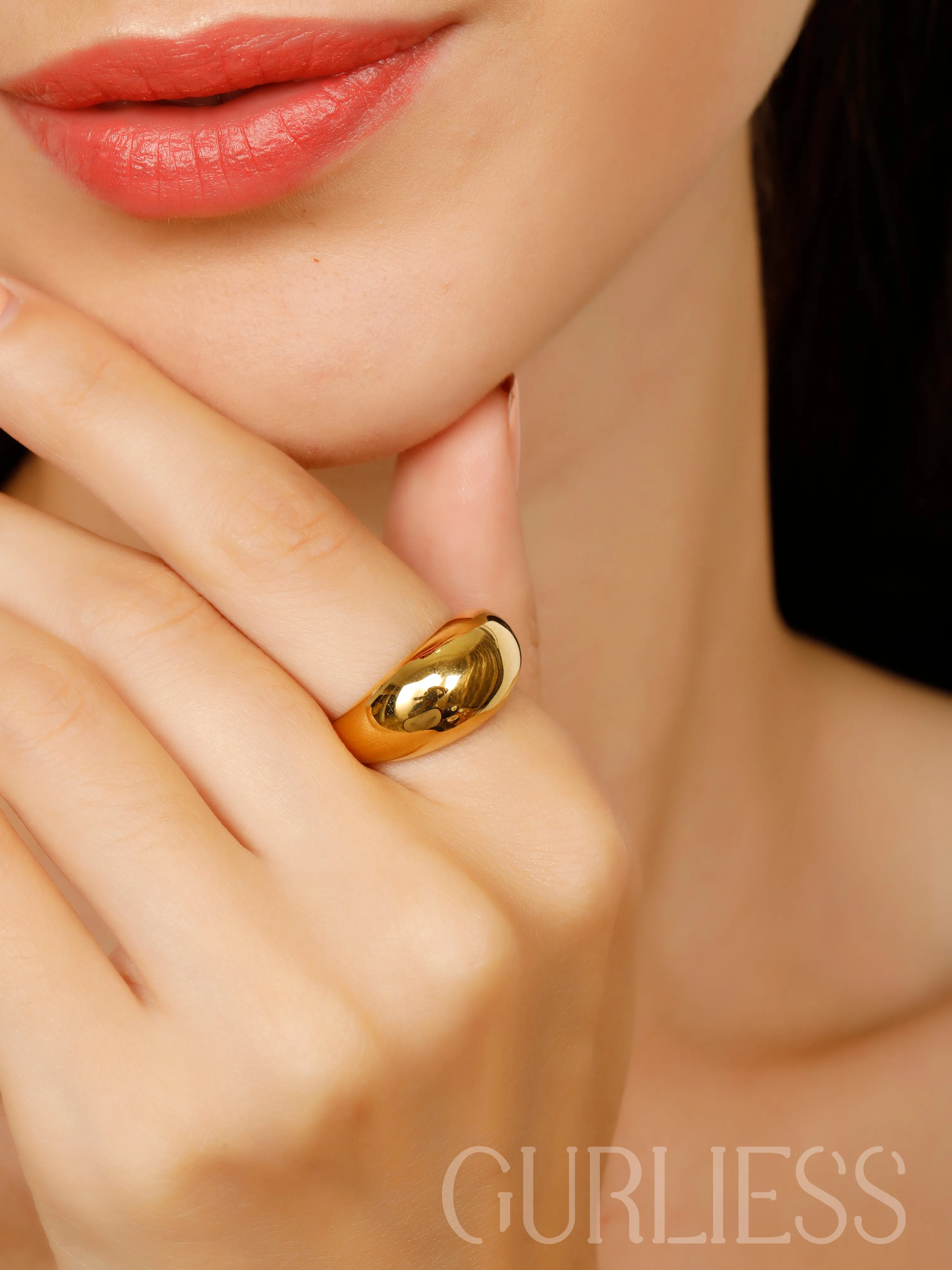 Cosmos Gold Rings