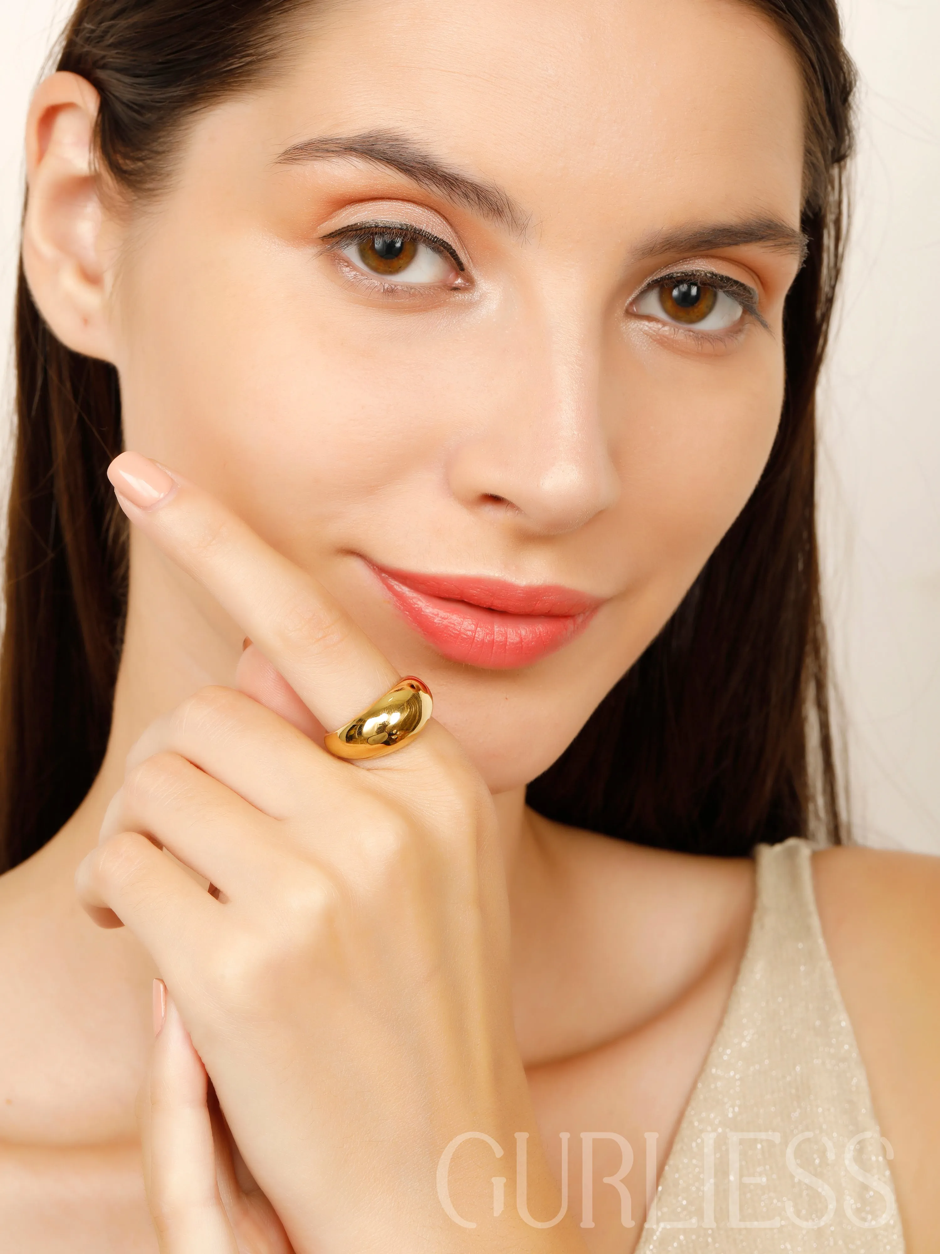 Cosmos Gold Rings