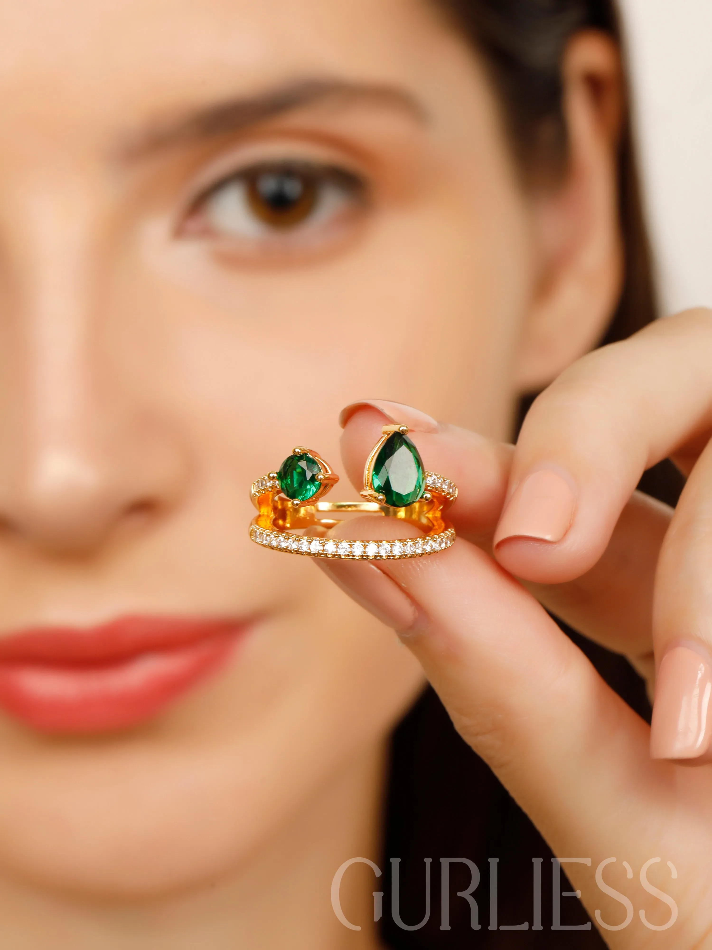Crown Gold Rings