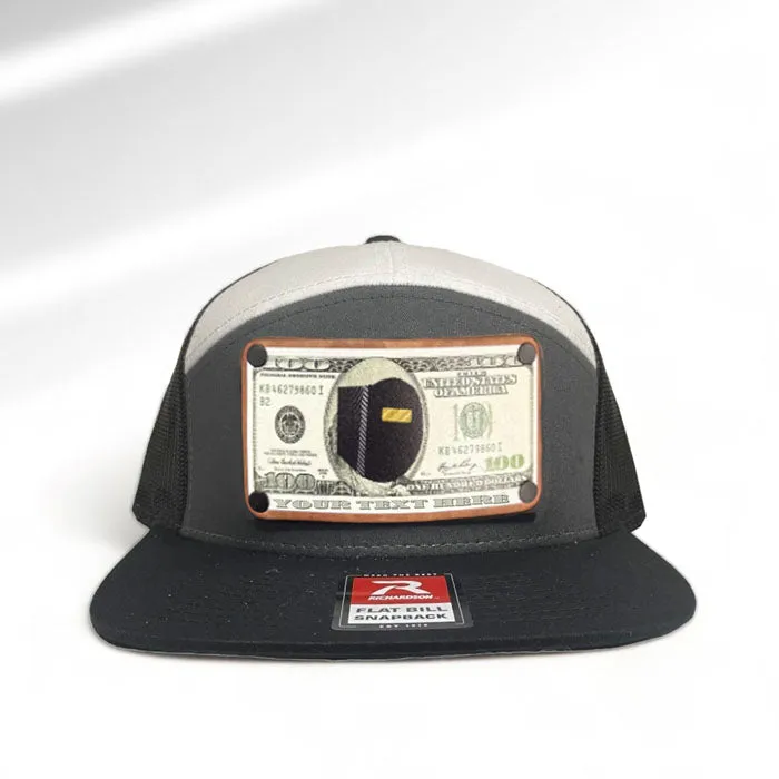 Customizable $100 Pancake Hood Leather Patch