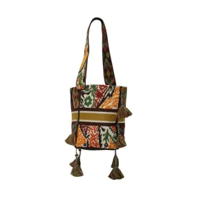 DIOR Paisley Embroidery D-Bucket Bag in Multicolor Canvas