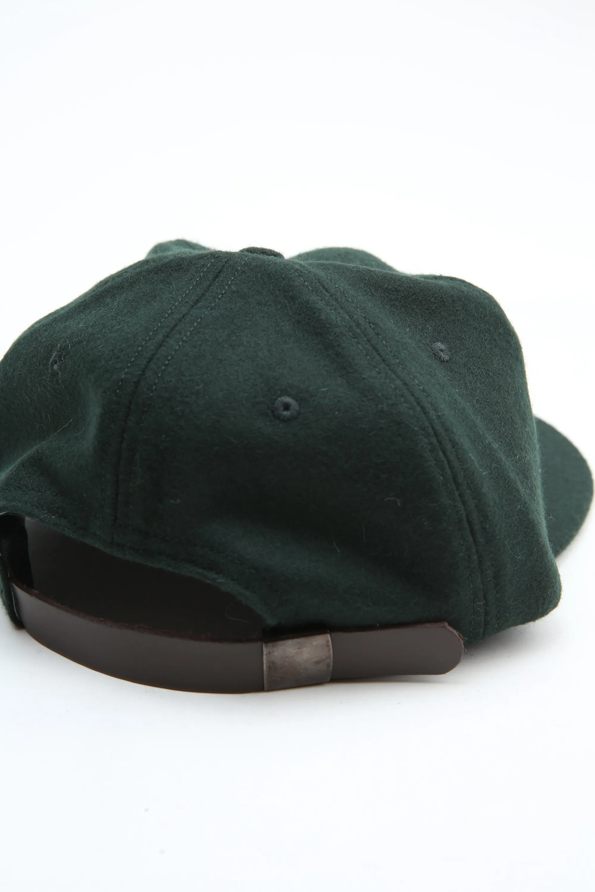 Ebbets x Totem Brand Co. Cap - Bottle Green Wool - EXCLUSIVE