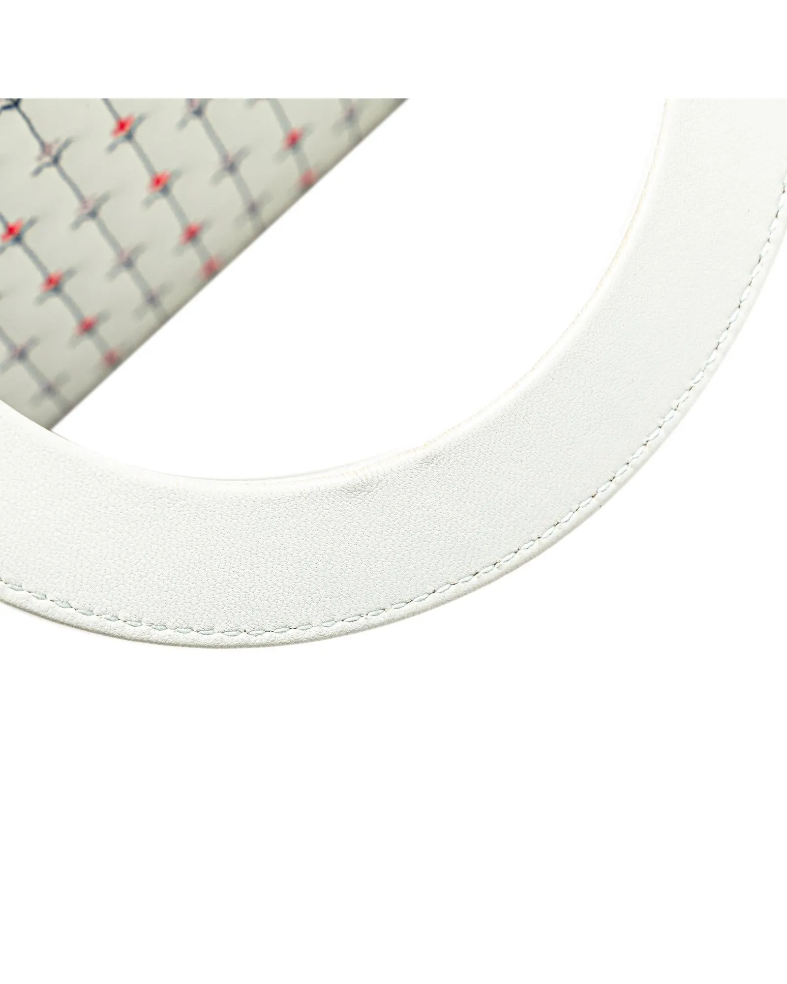 Embroidered Leather Lady Dior Satchel