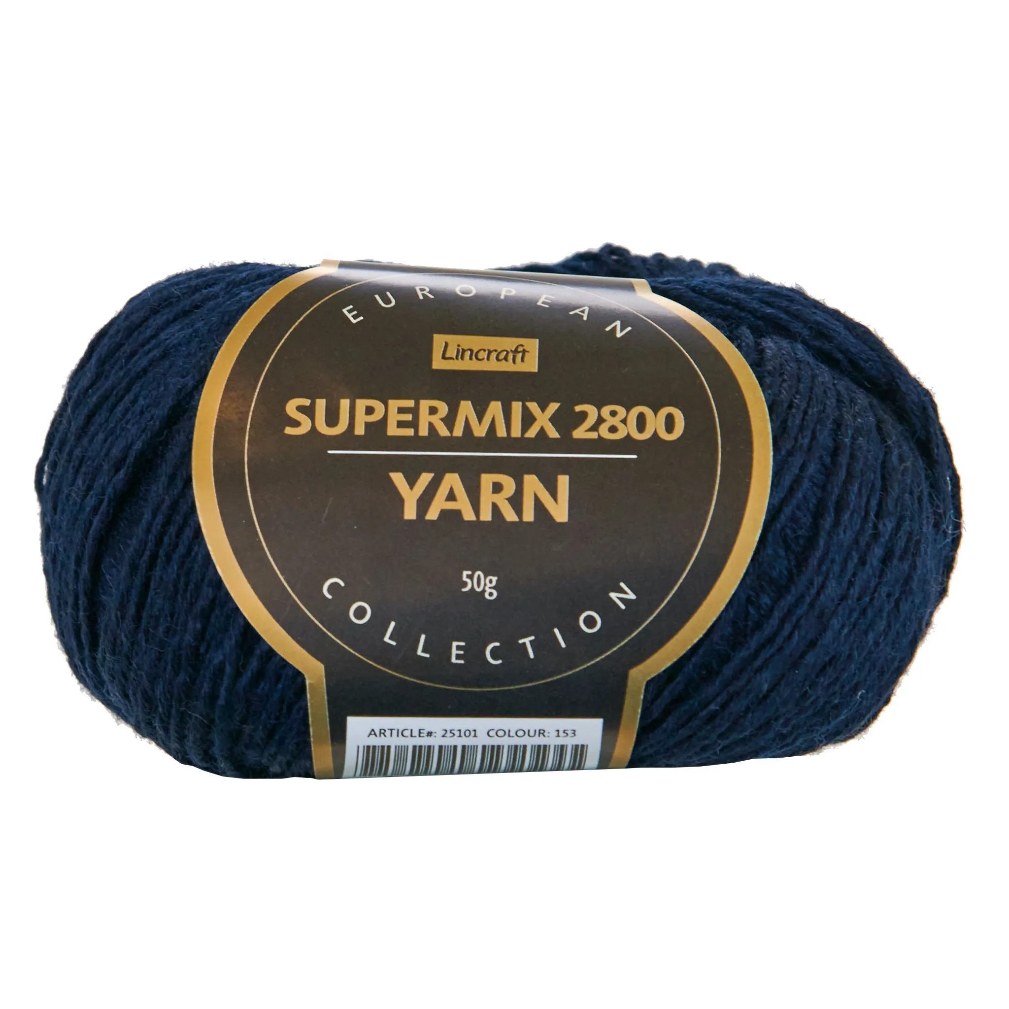 European Collection Supermix 2800 Crochet & Knitting Yarn, 50g