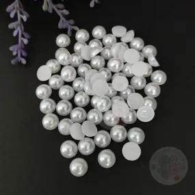 Flat Back Pearls - 8 MM