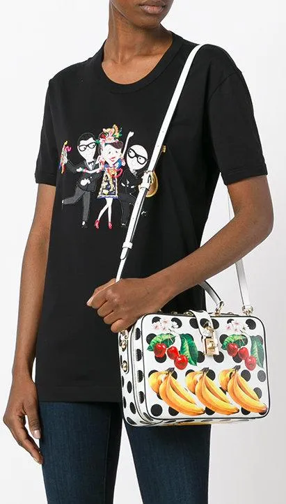 Fruit Print Satchel