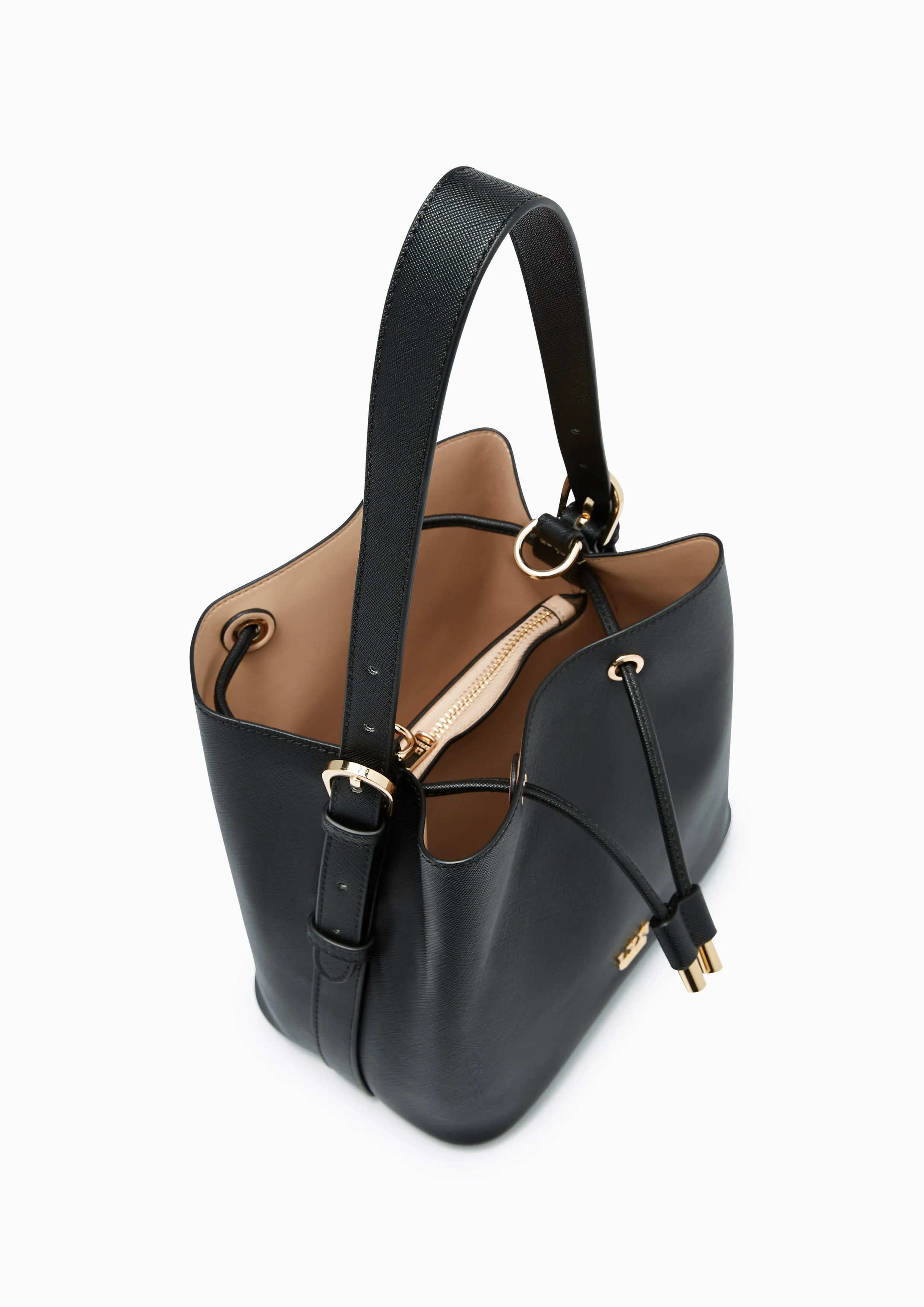 Gareth II Bucket Bag - Black