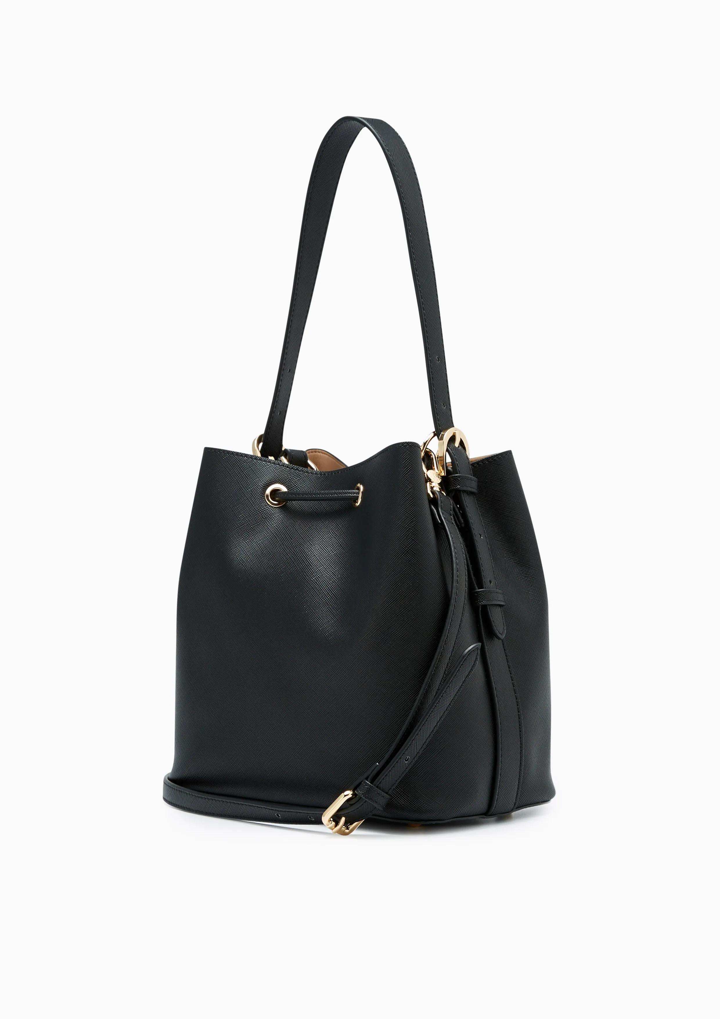 Gareth II Bucket Bag - Black